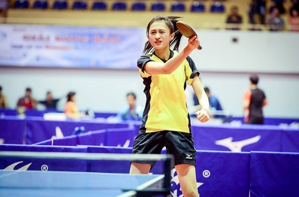 "VĐV bóng bàn xinh nhất vịnh Bắc Bộ" khiến dân mạng mê mẩn - 7 "VĐV bóng bàn xinh nhất vịnh Bắc Bộ" khiến dân mạng mê mẩn - 7