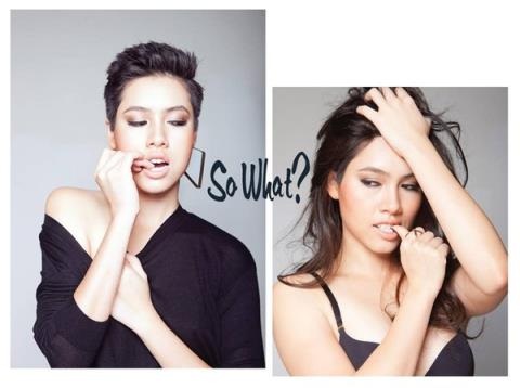 Càng về sau, các nàng Hoa hậu, Á hậu càng biết cách PR tên tuổi cho mình. Á hậu 1 năm 2010 Vũ Thị Hoàng My nổi như cồn nhờ chuyện tình với em chồng Tăng Thanh Hà và gần đây là sự lột xác khoe thân táo bạo sau khi cô nàng đi du học bên trời Tây về.