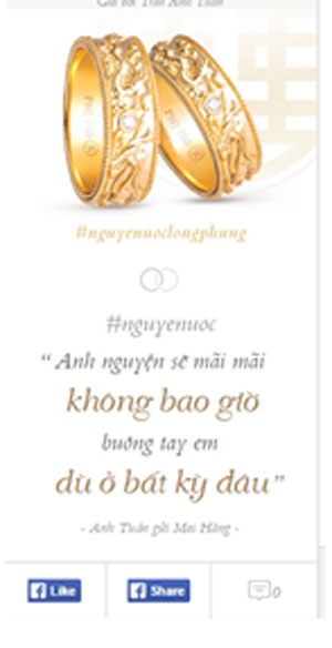 Trào lưu viết lời nguyện ước trong mùa cưới - 5