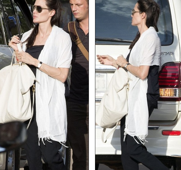 Bắt gặp Angelina Jolie trên đường phố Siem Reap - 7
Jolie đang có kế hoạch thực hiện một bộ phim mới tại đây