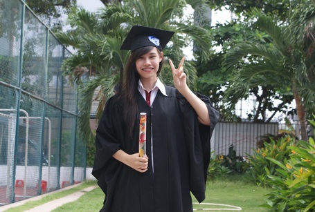 Học sinh trường Quốc tế Á Châu nhiều năm đỗ tốt nghiệp tuyệt đối - 4 Trần Thanh Trà My - Học sinh lớp 12/6 Trường Quốc tế Á Châu
