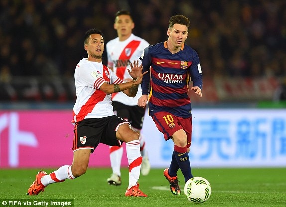 Messi là cầu thủ chơi nổi bật nhất ở những phút đầu tiên