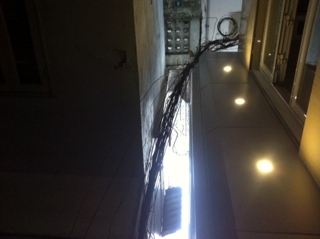 Chủ tịch UBND phường cam kết sẽ xử lý dứt điểm công trình vi phạm trong tháng 12/2015.