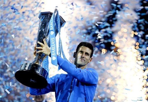 Các khoảnh khắc đưa Djokovic thống trị làng banh nỉ thế giới - 14
Nole đã lần thứ 4 liên tiếp vô địch ATP World Tour Finals và tổng cộng anh đã năm lần vô địch giải đấu này
