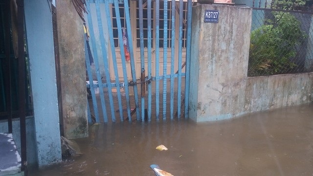 
Từ chiều 14/9, mưa đã gây ngập một số khu vực tại Đà Nẵng
