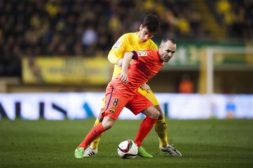 Barcelona - Villarreal: Niềm cảm hứng từ Suarez-Neymar - 2 Sự trở lại của Iniesta tăng cường thêm sức mạnh tuyến giữa cho Barcelona