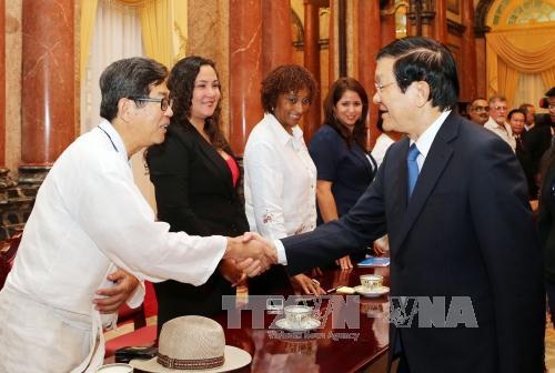 Chủ tịch nước: Uy tín của Cuba trên trường quốc tế ngày càng được nâng cao - 2 Chủ tịch nước: Uy tín của Cuba trên trường quốc tế ngày càng được nâng cao - 2