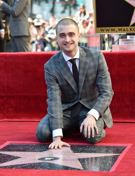 "Harry Potter" nhận sao trên đại lộ Danh vọng - 3 
Radcliffe hạnh phúc chia sẻ: Tôi quá may mắn khi được có mặt ở đây
