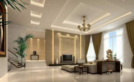 Phòng khách hiện đại và cuốn hút từ hệ thống đèn âm trần - 12 Phòng khách hiện đại và cuốn hút từ hệ thống đèn âm trần - 12