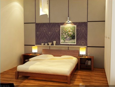 “Bí quyết” thiết kế phòng ngủ cho đôi vợ chồng trẻ - 7 Việc sử dụng một bức tranh phong cảnh hoặc tĩnh vật cho căn phòng sẽ giúp đem lại vẻ đẹp ấm áp và êm ái cho không gian phòng