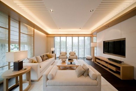 Phòng khách hiện đại và cuốn hút từ hệ thống đèn âm trần - 9 Phòng khách hiện đại và cuốn hút từ hệ thống đèn âm trần - 9