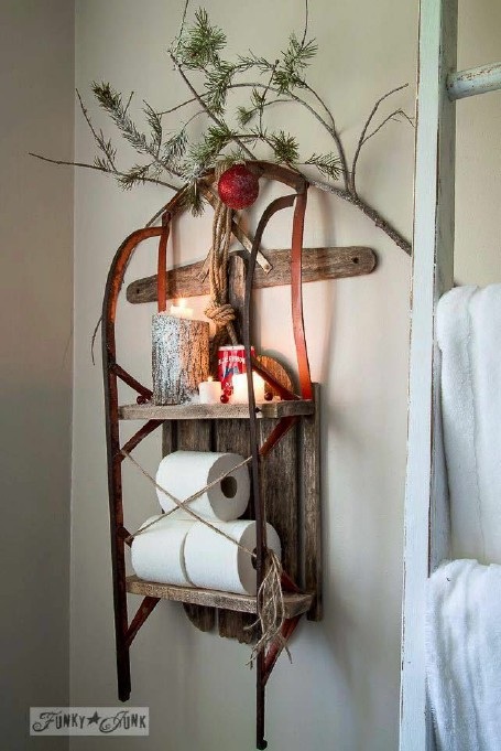 Nhà tắm vui nhộn với phong cách Giáng sinh - 3 Nhà tắm vui nhộn với phong cách Giáng sinh - 3