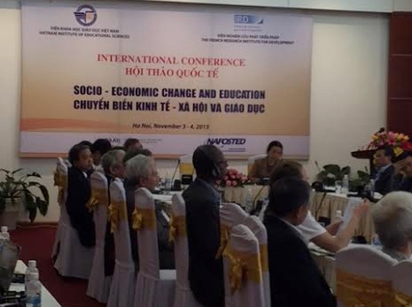 Tìm nguyên nhân khiến sinh viên thất nghiệp - 1 Quang cảnh hội thảo.