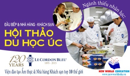Du học ngành Ẩm Thực - Du lịch – Nhà hàng – khách sạn : Cơ hội việc làm và Định cư tại Úc - 2 Du học ngành Ẩm Thực - Du lịch – Nhà hàng – khách sạn : Cơ hội việc làm và Định cư tại Úc - 2