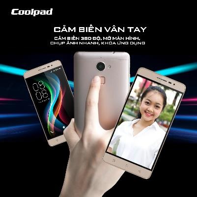 Coolpad ra mắt điện thoại cảm biến vân tay tại Việt Nam - 1 Coolpad ra mắt điện thoại cảm biến vân tay tại Việt Nam - 1