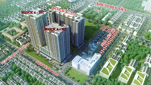 Mở bán 27 căn siêu biệt thự mặt đường Nguyễn Tuân - 1 Quy mô dự án Imperia Garden