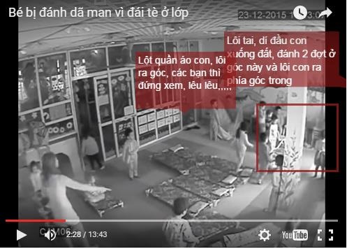 Hà Nội: Phẫn nộ bé trai 3 tuổi bị kéo tai, lột quần áo vì tè dầm - 1 Hà Nội: Phẫn nộ bé trai 3 tuổi bị kéo tai, lột quần áo vì tè dầm - 1