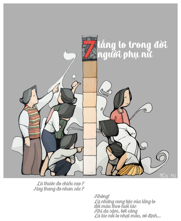 Bộ ảnh “7 lắng lo trong đời người phụ nữ” hút dân mạng - 3 Bộ ảnh “7 lắng lo trong đời người phụ nữ” hút dân mạng - 3
