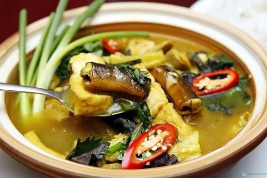 Bàn thêm về “nghi án” sử dụng thuốc tránh thai trong nuôi lươn ở Nghệ An - 3
Lươn om chuối đậu - Một món ăn đặc sản xứ Nghệ
