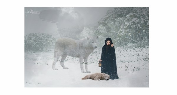Cuốn hút bộ ảnh “ma sói trên núi tuyết" của nữ DHS Việt - 17 Cuốn hút bộ ảnh “ma sói trên núi tuyết" của nữ DHS Việt - 17