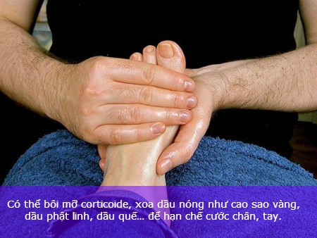 Mẹo phòng tránh và chữa cước tay chân mùa lạnh - 5 Mẹo phòng tránh và chữa cước tay chân mùa lạnh - 5