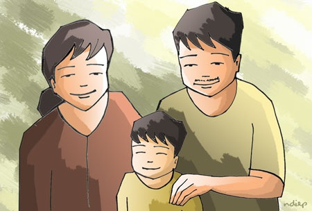 Người bán hàng rong - 1 Minh họa: Ngọc Diệp