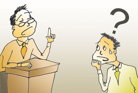 Khi ông giám đốc sở chém… gió! - 1 Minh họa: Ngọc Diệp