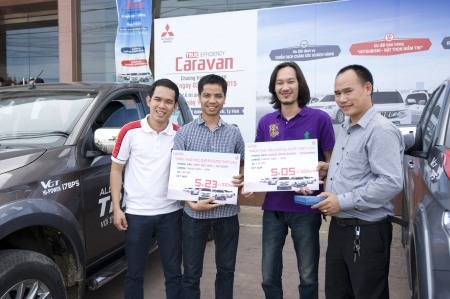 
Triton chặng Thanh Hóa - Vinh với kết quả 5,05L/100km
