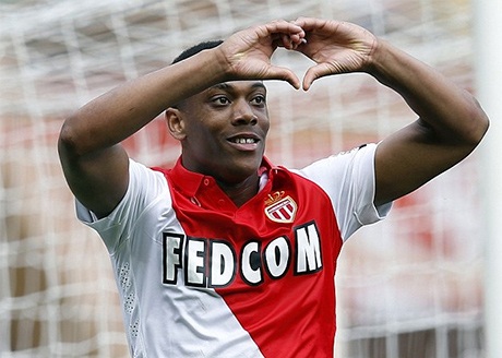 Anthony Martial trong màu áo Monaco Anthony Martial trong màu áo Monaco