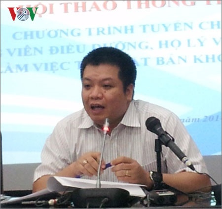 Xuất khẩu lao động: Nhức nhối nạn lừa đảo và bỏ trốn - 2
Ông Tống Hải Nam, Phó cục trưởng Cục Quản lý lao động ngoài nước.