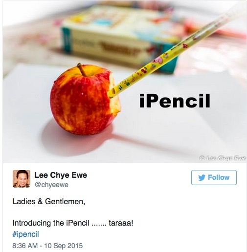 “Cây bút chì” của iPad Pro trở thành trò vui của giới công nghệ - 8