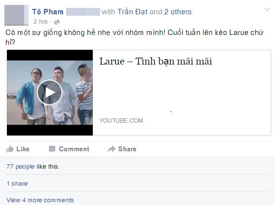“Tình bạn mãi mãi” - Câu chuyện gần gũi về tình bạn - 1 MV nhận được sự ủng hộ và chia sẻ nhiệt tình từ khán giả yêu nhạc khi họ như thấy lại câu chuyện của mình và nhóm bạn thân