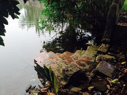 Thương nhớ làng xưa… - 10 Bậc lên xuống giếng cổ.