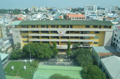 Trụ sở chính trường ĐH Tài nguyên và Môi trường TP.HCM Trụ sở chính trường ĐH Tài nguyên và Môi trường TP.HCM