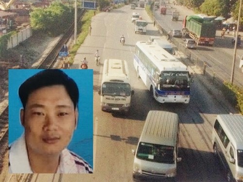 Lộ ý đồ của nhóm ném đá xe khách... ăn tiền - 1 Nguyễn Đình Tướng và hiện trường 1 vụ ném đá xe khách