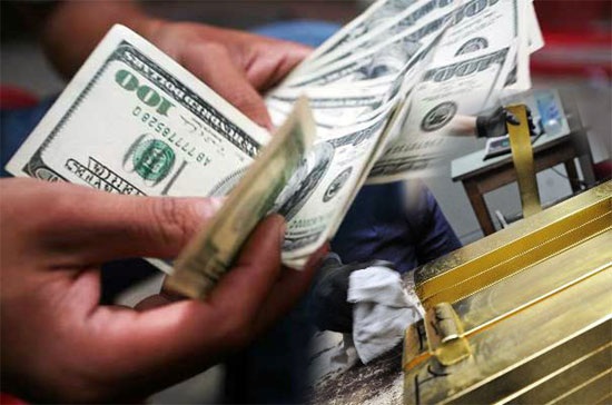 Giá vàng xuống đáy 2 tuần, tỷ giá USD/VND vẫn kịch trần - 1
Giá vàng xuống đáy 2 tuần, tỷ giá USD/VND vẫn kịch trần