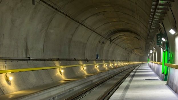 ường hầm Gotthard - Đường hầm dài nhất thế giới