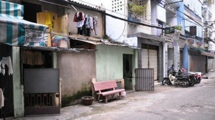 Nửa đêm đâm chết vợ vì không được ân ái - 1 Phòng trọ nơi xảy ra vụ án.
