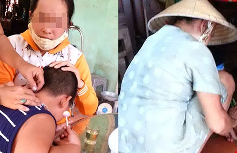 ‘Lang vườn’ chữa bá bệnh bằng... lưỡi lam, thuốc lạ - 1 ‘Lang vườn’ chữa bá bệnh bằng... lưỡi lam, thuốc lạ - 1