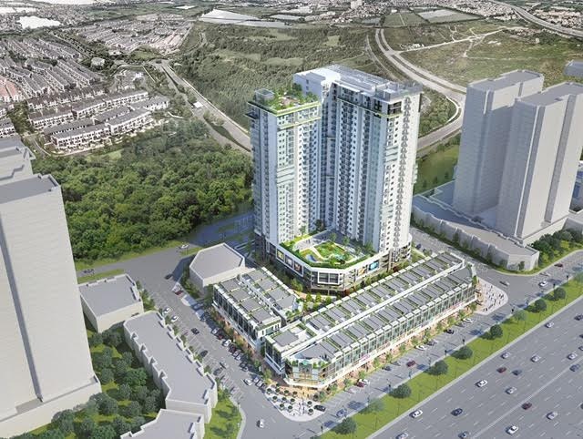 “Cháy hàng” chung cư THE TWO RESIDENCE – GAMUDA GARDENS - 3
Phối cảnh Chung cư The TWO Residence và nhà phố thương mại The TWO Central
