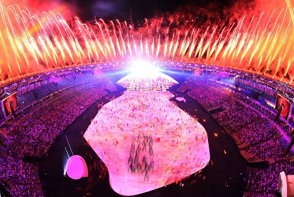 Lễ khai mạc Olympic 2016: Rực rỡ sắc màu, ánh sáng - 51 Lễ khai mạc Olympic 2016: Rực rỡ sắc màu, ánh sáng - 51