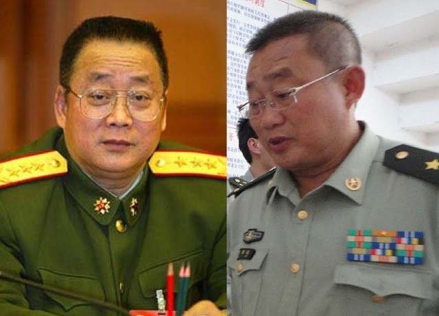 Ngỡ ngàng cả chục thùng vàng nhà tướng nghỉ hưu - 1 Liêu Tích Long (trái) và em trai Liêu Tích Tuấn