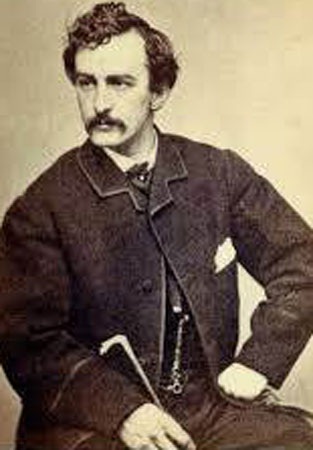 Những tình tiết ly kỳ về kẻ ám sát Tổng thống Mỹ Abraham Lincoln - 1 Hình J. Booth trên danh thiếp cá nhân.