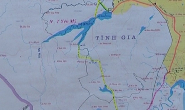 
Bản đồ dự án cấp nước từ hồ Yên Mỹ về hồ Đồng Chùa. Ảnh: Xuân Hùng

 
