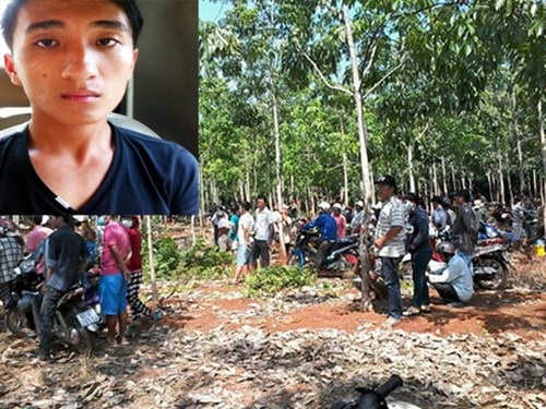 Đối tượng Nguyễn Đình Chung và hiện trường vụ thảm án