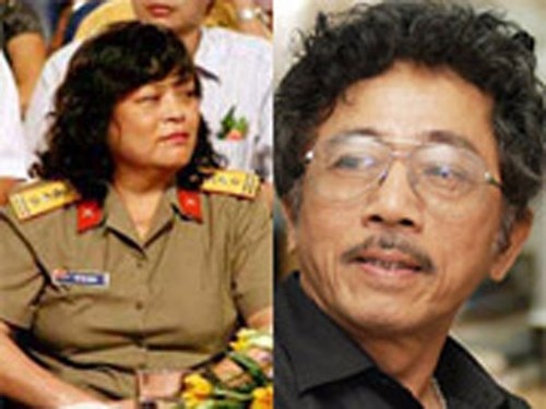 Phía sau trang viết - 1 Nhà văn Chu Lai và vợ-nhà văn Vũ Thị Hồng
