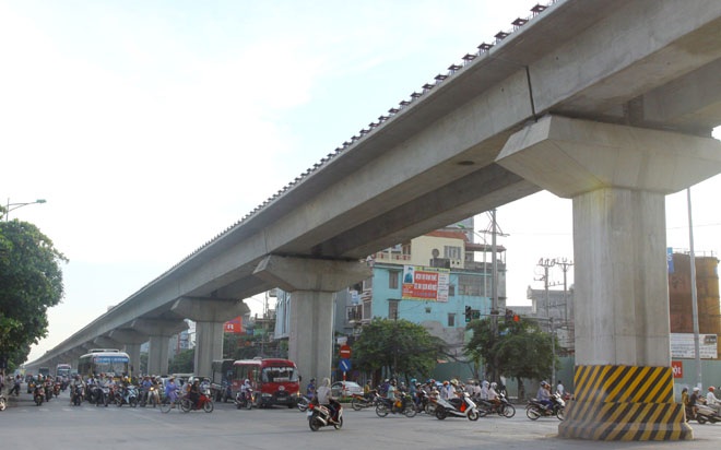 Bộ trưởng không cho lùi tiến độ, đường sắt Cát Linh - Hà Đông có về đích đúng hạn? - 1 Bộ trưởng không cho lùi tiến độ, đường sắt Cát Linh - Hà Đông có về đích đúng hạn? - 1