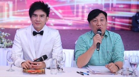 Đan Trường và ông bầu Hoàng Tuấn