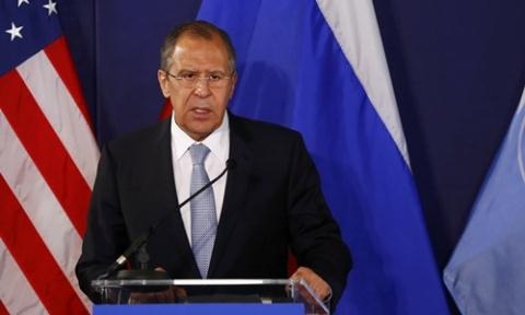 Nga khiến Mỹ điêu đứng trong cuộc bàn bạc mới về Syria? - 1 Ông Lavrov cho biết Mỹ đã đề nghị Nga ngừng không kích Mặt trận Nusra