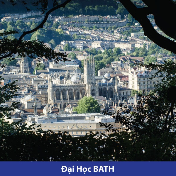 Giải đáp thắc mắc "Mở cánh cửa du học tới Anh, Mỹ, Canada" - 9
Đại học Bath - Top 10 tại Anh Quốc.